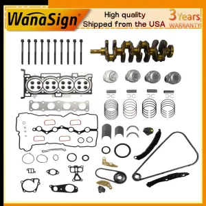 G4KH Engine Overhaul Rebuild Kit For Hyundai Sonata Kia Sportage 2.0L 11-16 DOHC