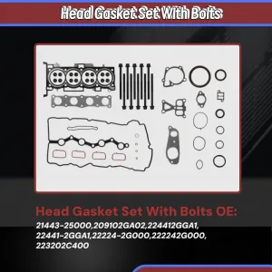 G4KJ Engine Rebuild Overhaul Kit For Kia Sportage Hyundai Tuscon 2.4L 2011-2019