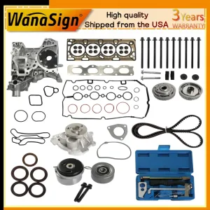 Head Gasket Set Timing Belt Kit For GM Chevy Cruze Sonic 1.8L L4 DOHC 16v 11-18