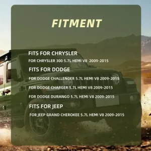 Hemi MDS Camshaft Lifter Kit For Chrysler Dodge Challenger Ram Jeep 5.7L 2009-15