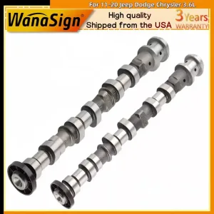 Intake & Exhaust Camshaft Left Side For 11-20 Jeep Dodge Chrysler 3.6L 5184379AF