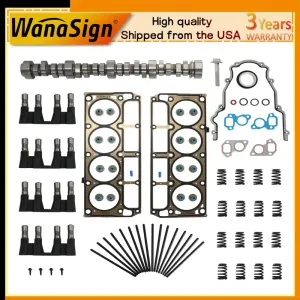 Sloppy Stage 2 Camshaft Kit For GMC Sierra 4.8L 5.3L 5.7L 6.0L 6.2L V8 1999-2013