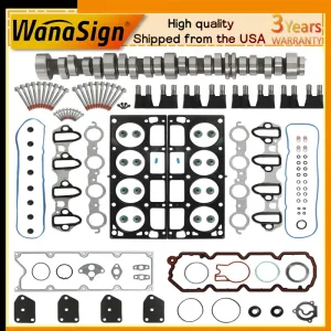 AFM DOD Engine Rebuild Kit - Camshaft, Lifters & Cylinder Head Bolts For GMC Chevy 5.3L 2007-2013