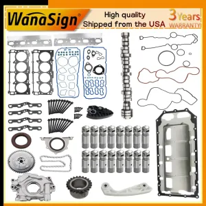Camshaft Lifters Oil Pump Kit w/Timing Chain Kit Gaskets For Dodge Ram 5.7L V8 MDS 09-15