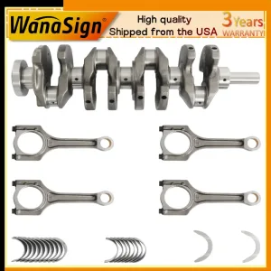 Crankshaft Kit w/ Connecting Rods For HYUNDAI KIA Santa Fe G4KH G4KF 2008-16 2.0T