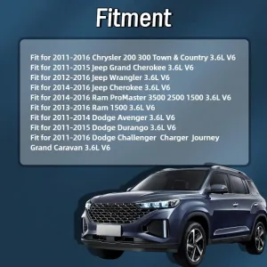 Engine Camshaft Kit Lifters For Ram 1500 Chrysler 200 300 Pentastar 3.6 11-16 V6