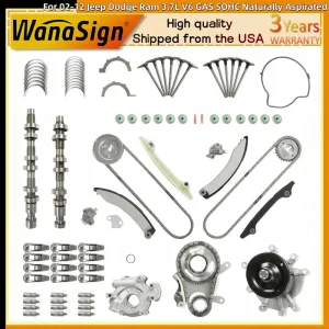 Engine Rebuild Kit For 02-12 Jeep Dodge Ram 3.7L V6 GAS SOHC Naturally Aspirated