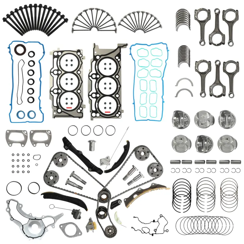 Engine-Rebuild-Overhaul-Kit-Timing-Chain-1 Engine Rebuild Overhaul Kit w/ Timing Chain For Chrysler Dodge Jeep Ram Volkswagen 3.6L 2011-2015