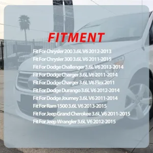 Engine Rebuild Overhaul Kit w/ Timing Chain For Chrysler Dodge Jeep Ram Volkswagen 3.6L 2011-2015