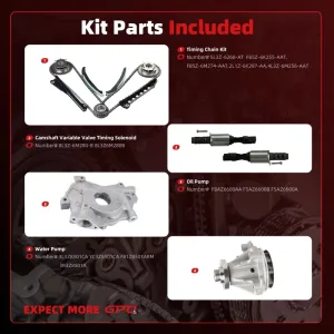 Engine Timing Chain Kit For Ford F-250 F-350 Super Duty Lincoln Mark LT 5.4L 04-10