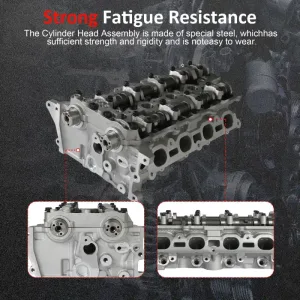 G4FD G4FJ Cylinder Head Assembly For Hyundai Accent Veloster Tucson Kia Rio Soul Optima L4 1.6L 2012-2021