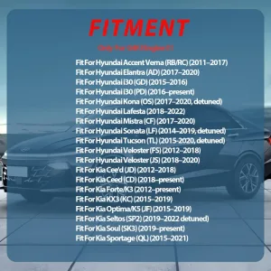 G4FJ Overhaul Rebuild Kit w/ Head Gasket Set For Hyundai Tucson Kia Forte 1.6L 2011-2022