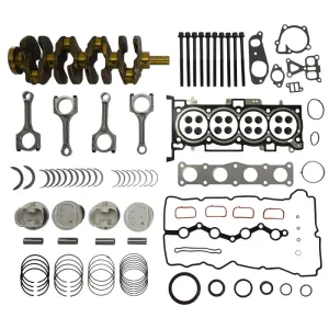 G4KE 2.4 Engine Rebuild Overhaul Kit w/Crankshaft For Hyundai Tucson Kia Sorento 2.4L 07-20
