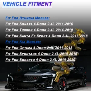 G4KJ 2.4L Rebuild Overhaul Kit For Hyundai Tucson Santa Fe 11-19 Kia Sportage Sorento 11-20