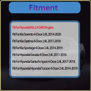 G4KJ Timing Chain Kit With Head Gasket Set For Kia Sportage Hyundai Santa Fe Tucson 2.4L 2011-2020