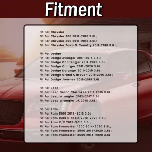 Head Gaskets Set For Chrysler 200 300 Dodge Challenger Jeep Ram 1500 3.6L 2011-2016 Pentastar