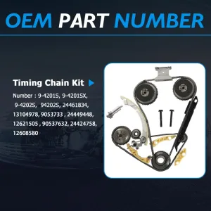 LAF Engine Head Gasket Set For GM Chevrolet Buick GMC 2.2L 2.4L L4 DOHC 2009-2017