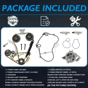 LAF Engine Head Gasket Set For GM Chevrolet Buick GMC 2.2L 2.4L L4 DOHC 2009-2017