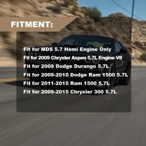 MDS Lifter Camshaft Hemi Cam Lifters Kit w/ Head Gasket Set For Dodge Chrysler Jeep 5.7L V8 09-15