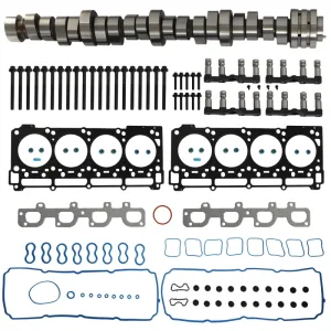 NON MDS 6.4L HEMI Camshaft Lifters Kit with Head Gaskets Set For Jeep Dodge Chrysler V8 2011-2019