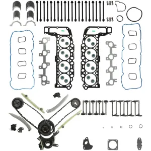 Timing Chain Kit w/ Bearing & Head Gasket Set For 99-03 Jeep Dodge Durango 4.7L