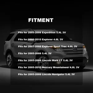 Timing Chain Kit Camshaft Rocker Arms Lifters For Ford Lincoln 5.4L 3V 2005-2008