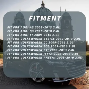 Timing Chain Kit w/ Cylinder Head Gasket Set For Audi VW 2.0T Jetta Q3 2008-2018