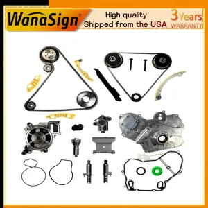 Timing Chain Kit Sprocket Water/Oil Pump For Chevy Malibu Captiva Buick Verano GMC Terrain 2.4L 2010-2016