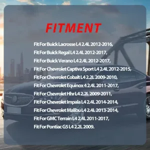 Timing Chain Kit Sprocket Water/Oil Pump For Chevy Malibu Captiva Buick Verano GMC Terrain 2.4L 2010-2016