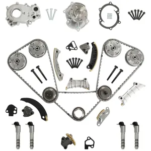 Timing Chain Kit w/VVT Sprocket For Chevy GMC Cadillac Buick 2.8L 3.0L 3.6L V6 2007-2015