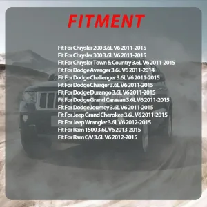 Timing Chain Kit w/ VVT Sproket Tensioner Guide For Chrysler Dodge Jeep Ram 3.6L V6 Pentastar 2011-2016