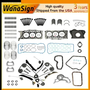 Timing Chain Kit w/ VVT Sproket Tensioner Guide For Chrysler Dodge Jeep Ram 3.6L V6 Pentastar 2011-2016