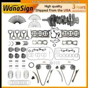 g6dh-3-3l-rebuild-kit-crankshaft-timing-chain-piston-for-hyundai-santa-fe-kia-sorento