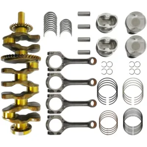 2AR-FE 2.5L Overhaul Engine Kit Crankshaft Con-Rods For Toyota Camry Rav4 Scion TC 09-18