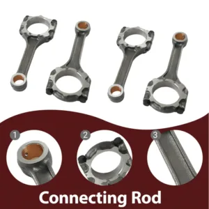 2AR-FE 2.5L Overhaul Engine Kit Crankshaft Con-Rods For Toyota Camry Rav4 Scion TC 09-18