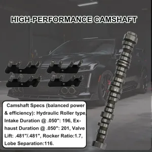 AFM/DOD Lifters Camshaft Kit w/Head Gasket For Chevy GMC Buick Isuzu 5.3L 07-13