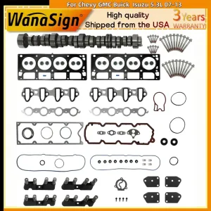 AFM/DOD Lifters Camshaft Kit w/Head Gasket For Chevy GMC Buick Isuzu 5.3L 07-13