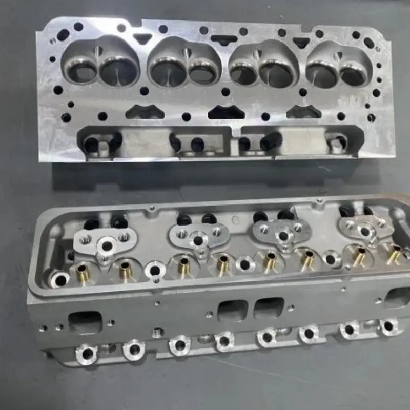 Cylinder-Head-13 1*PC Cylinder Head For GMC Chevy 350 190cc 64cc 2.02/1.60 Intake Exhaust Valve