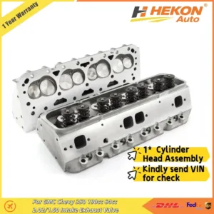 1*PC Cylinder Head For GMC Chevy 350 190cc 64cc 2.02/1.60 Intake Exhaust Valve