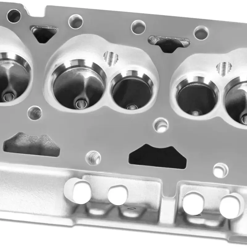 Cylinder-Head-3 1*PC Cylinder Head For GMC Chevy 350 190cc 64cc 2.02/1.60 Intake Exhaust Valve
