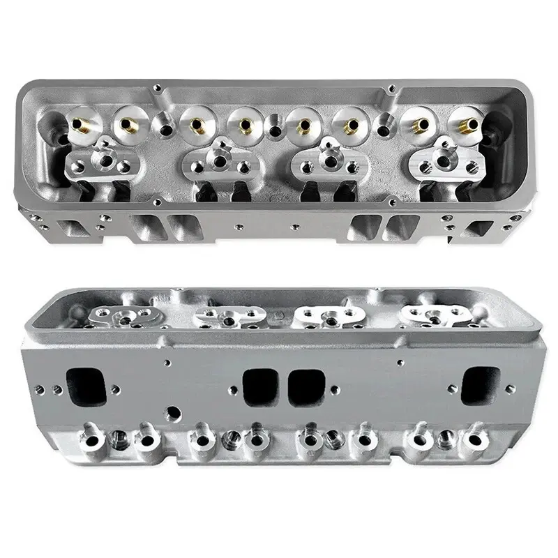 Cylinder-Head-8 1*PC Cylinder Head For GMC Chevy 350 190cc 64cc 2.02/1.60 Intake Exhaust Valve
