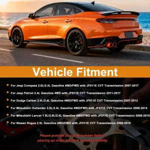 F011E Transmission Assembly For 11-17 Jeep Patriot Compass Dodge 2.4L 4WD CVT