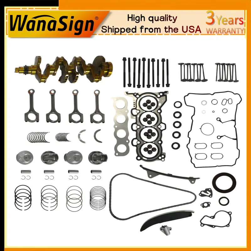 G4NC-Engine-Rebuild-Overhaul-Kit-Crankshaft G4NC Engine Rebuild Overhaul Kit w/Crankshaft For Kia Sportage Hyundai Sonata 2.0L 2013-2022