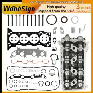 2TR-FE 2.7 Gasket Timing Cylinder Head Assy For Toyota Tacoma 4Runner N280 05-16
