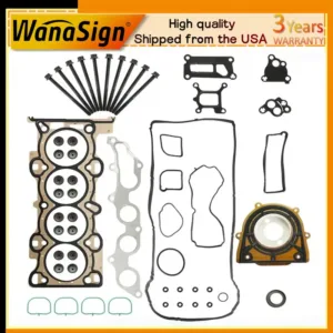 Head Gasket Set W/ Bolts For 2003-2011 Ford Focus Mazda 3 5 6 2.0L 2.3L L4 DOHC