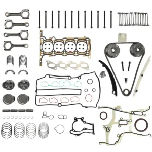 Head Gasket Set Timing Chain Kit Valve Connecting Rod Piston For Buick Chevrolet 1.4L 11-16