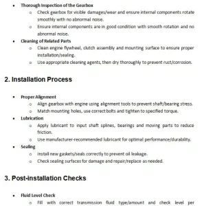M11 Complete Automatic Transmission For SsangYong Korando Musso Rexton For Audi