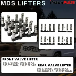 MDS 5.7L Camshaft Lifters Kit Gasket Chain For Chrysler Dodge Charger Jeep 09-15