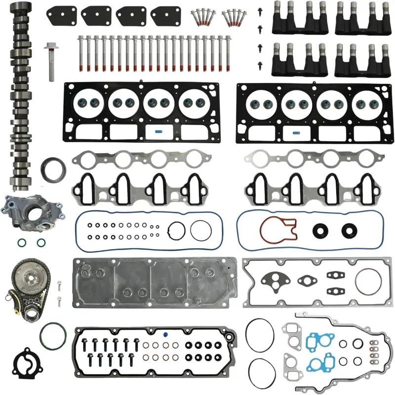 Non-AFM-DOD-Camshaft-Gasket-Timing-Chian-Oil-Pump-1 Non AFM/DOD Camshaft Gasket Timing Chian Oil Pump For Chevy GMC Buick 5.3L 05-14