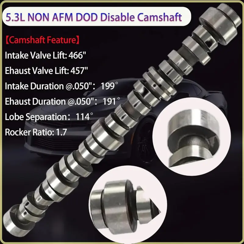 Non-AFM-DOD-Camshaft-Gasket-Timing-Chian-Oil-Pump-4 Non AFM/DOD Camshaft Gasket Timing Chian Oil Pump For Chevy GMC Buick 5.3L 05-14